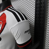 26-27 River Plate Home Player Version Soccer Jersey