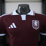 26-27 Aston Villa Home Player Version Soccer Jersey