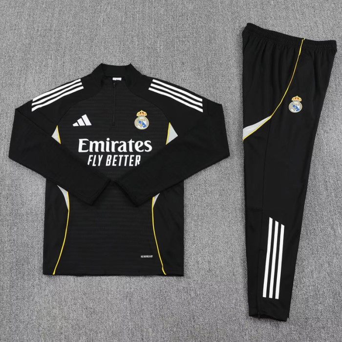 25-26 RMA Black Half Pull Tracksuit (半拉链)