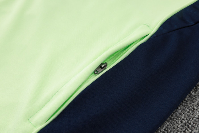 2025-26 RMA Light green Kids Jacket Tracksuit#E2563(童装)