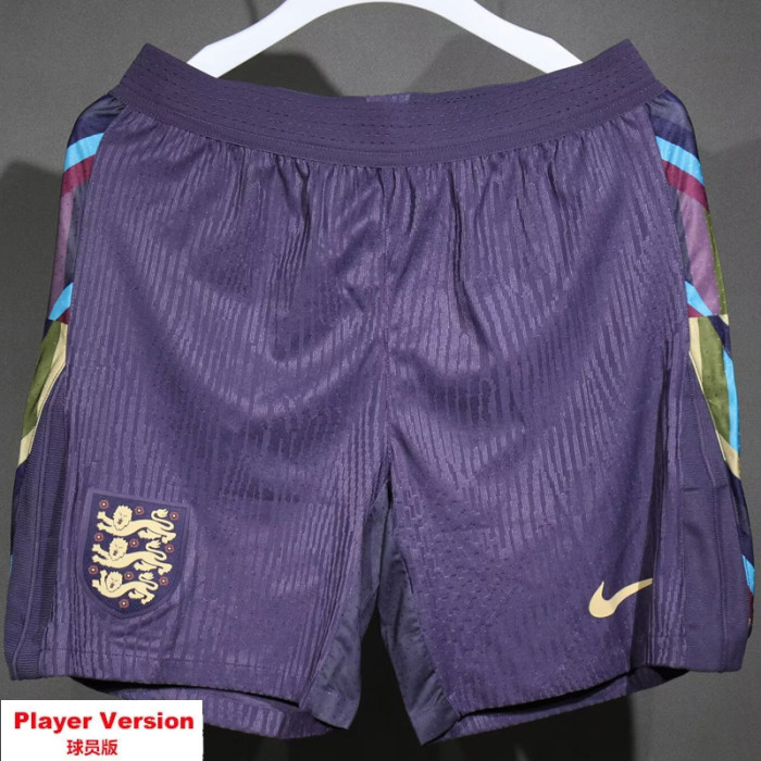 24-25 England Away Player Version Shorts Pants (HighQuality)(球员短裤)