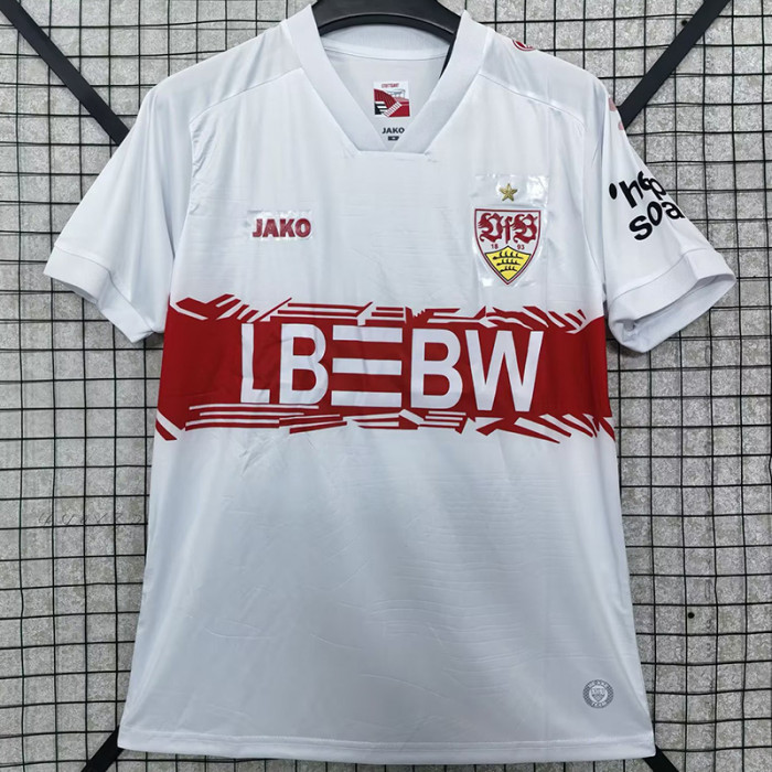 2025-26 Stuttgart Home Fan Football Jersey