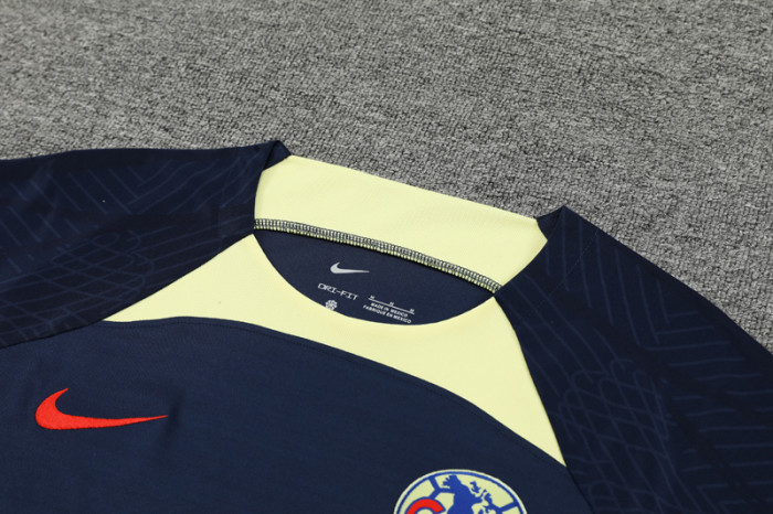 24-25 Club America Dark Blue Training Short Suit