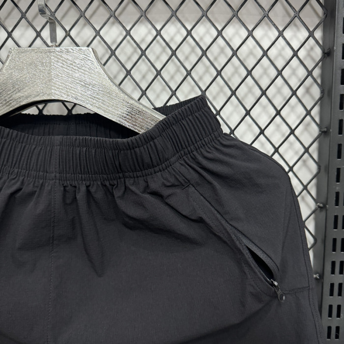 D911 UA Black Casual Short Pants