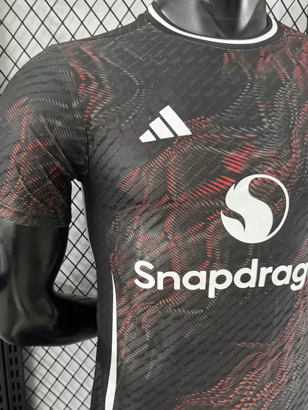 25-26 Man Utd Black Red Special Edition Player Version Training shirts