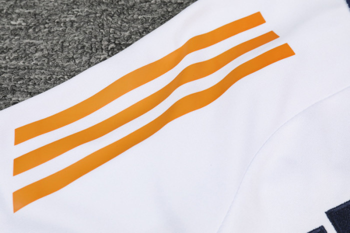24-25 RMA White Kids Half Pull Tracksuit (童装)(半拉链)