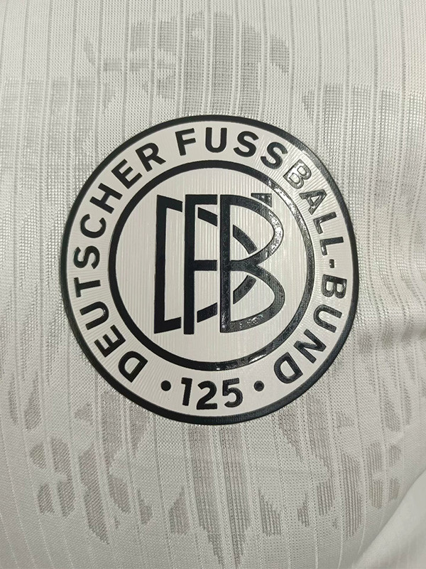 24-25 Germany White 125th Anniversary Player Version Soccer Jersey