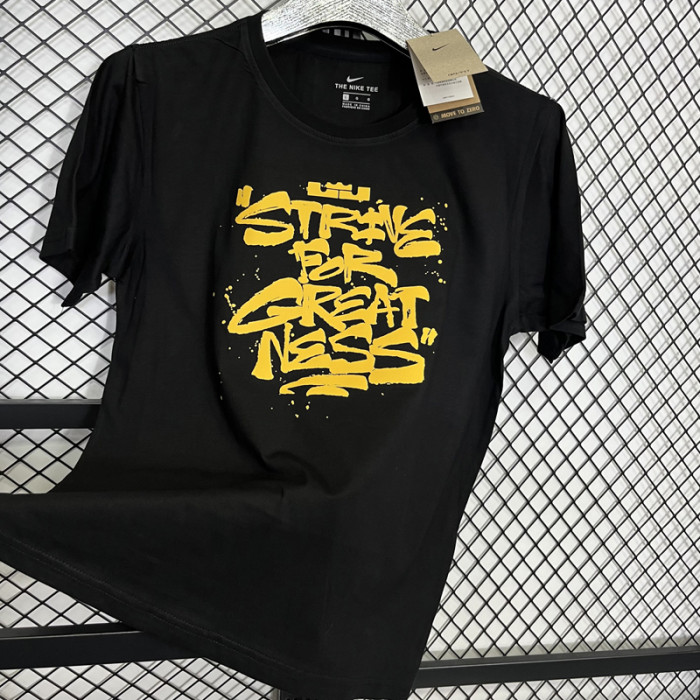T176 JAMES Black High Quality Casual T-Shirt