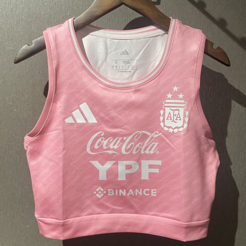 25-26 Argentina Pink Women Yoga Vest (女))