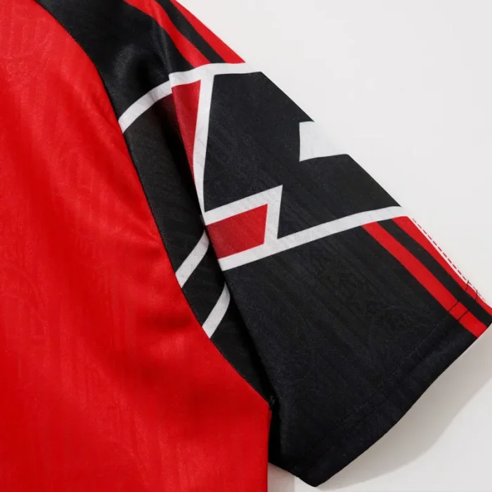1997-1998 ACM Red Retro Soccer Jersey