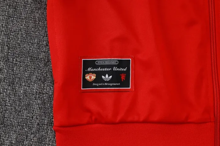 2025-26 Man Utd Red Jacket Tracksuit # A2528