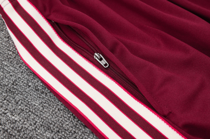 25-26 Bayern Jujube red Jacket Tracksuit #A2506