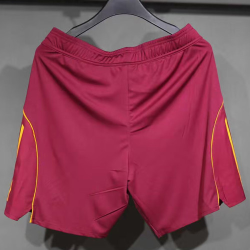 25-26 Roma Home Player Version Shorts Pants (High Quality)(球员短裤)