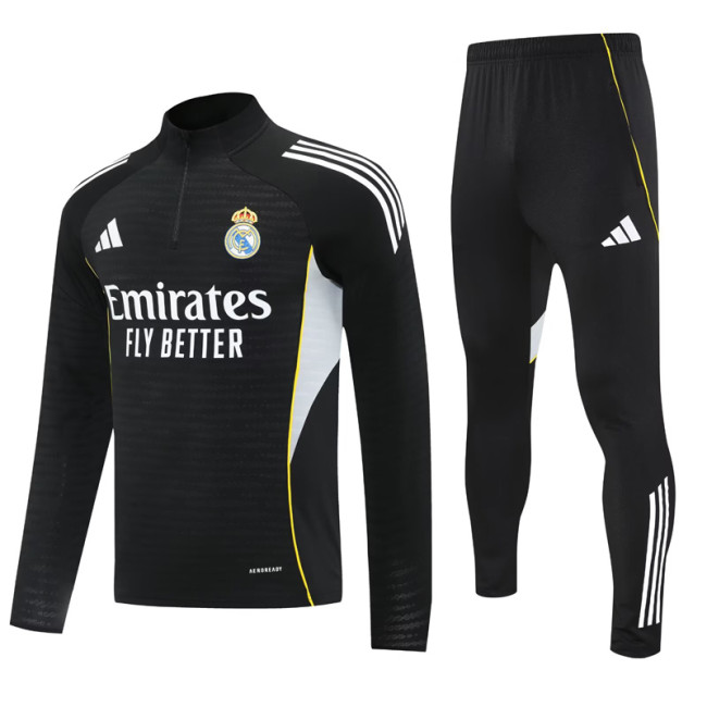 25-26 RMA Black Half Pull Tracksuit (半拉链)