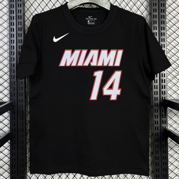 T144 HEAT HERRO #14 Black High Quality Casual T-Shirt