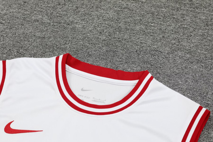 24-25 LIV White Tank top and shorts suit
