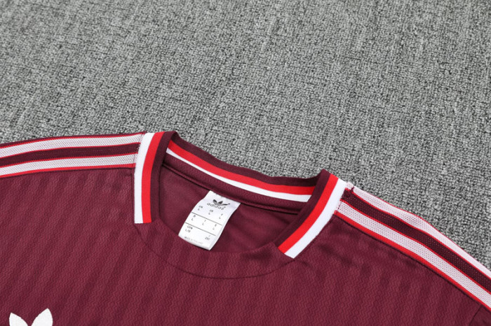 25-26 Bayern Jujube red Training short Suit