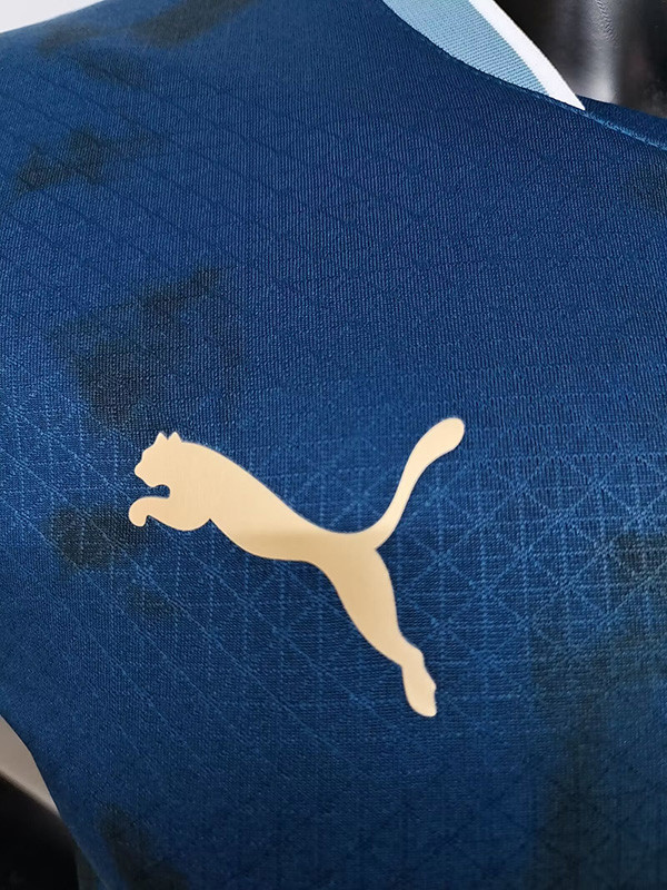 24-25 Marseille Away Player Version Soccer Jersey (Print all Sponsor)
