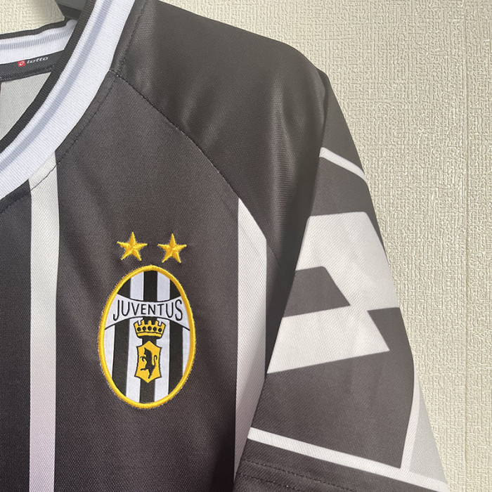 2000-2001 JUV Black Retro Training Shirts