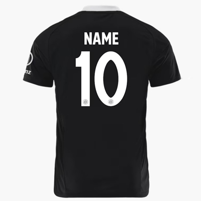 24-25 Bayern Black Goalkeeper Fans Soccer Jersey