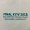 FINAL KYIV 2018(胸前决赛字)