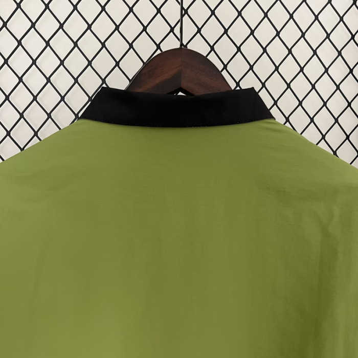 24-25 Denmark Green & Blue Double Sided Windbreaker (双面风衣)
