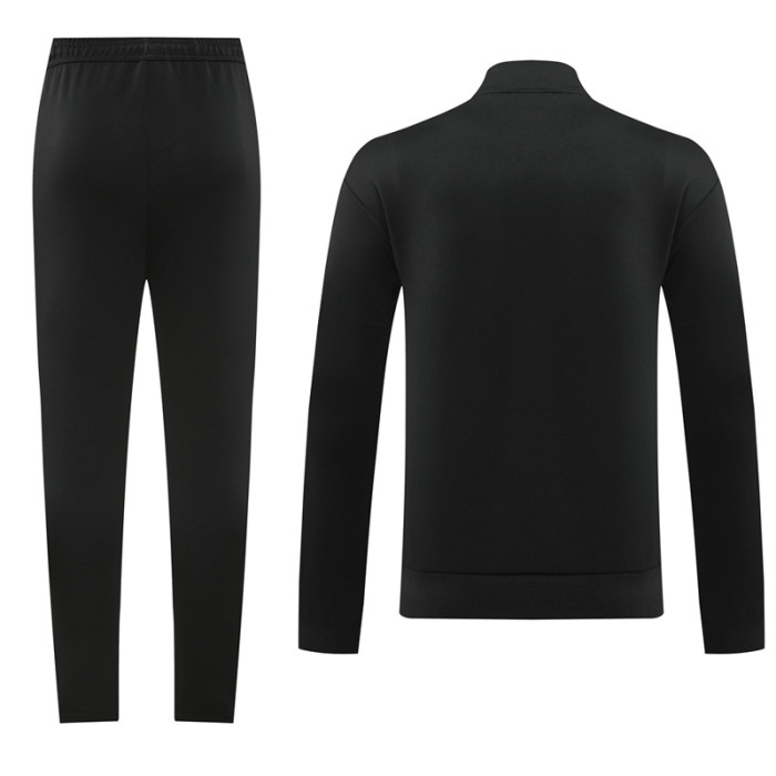 2024 AD Black Jacket Tracksuit #AJ20