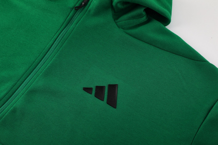 2024 AD Green Hoodie Jacket Tracksuit #AM05