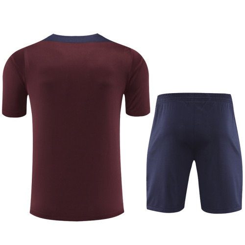 24-25 England Red Training Short Suit