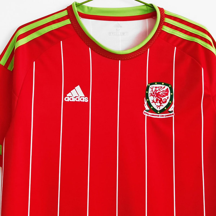 2015-2016 Wales Home Retro Soccer Jersey