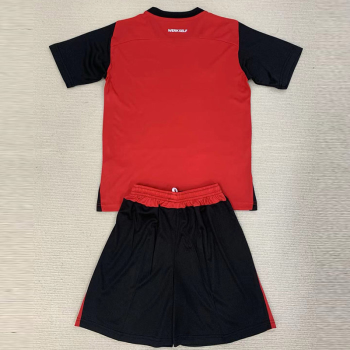 24-25 LeverKusen Home Kids Soccer Jersey