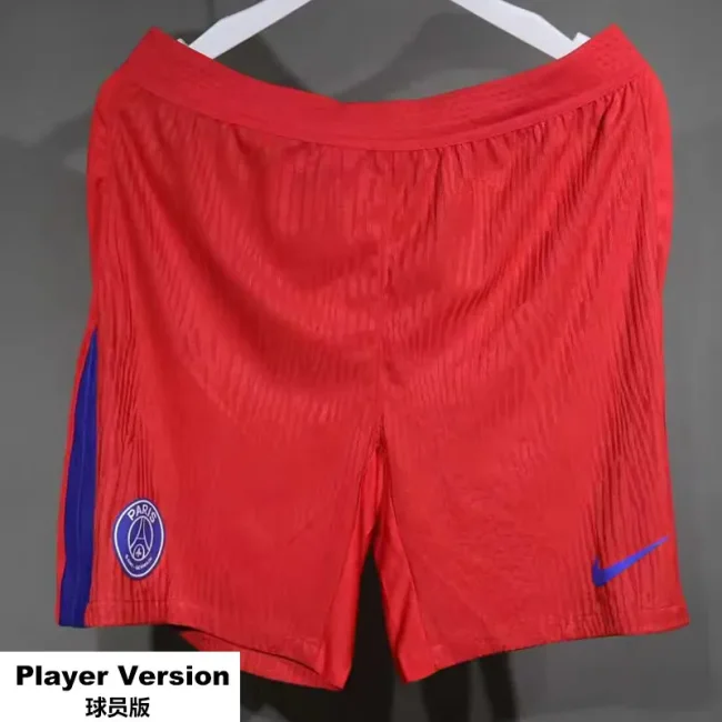 2025-26 PSG Third Player Version Shorts Pants (High Quality)(球员短裤)