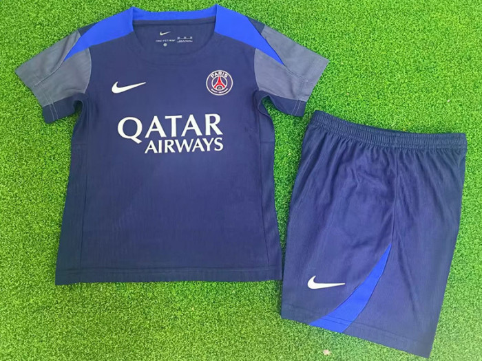 25-26 PSG Royal Blue Kids Player Version Training (球员 童装)