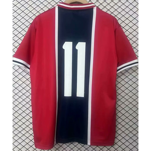 1975 PSG Paris Away #11 RTL Retro Soccer Jersey