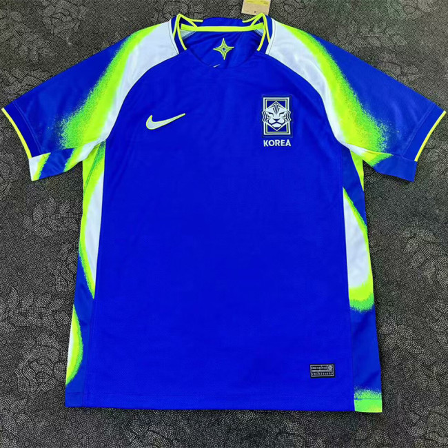 25-26 Korea Blue Special Edition Fans Soccer Jersey