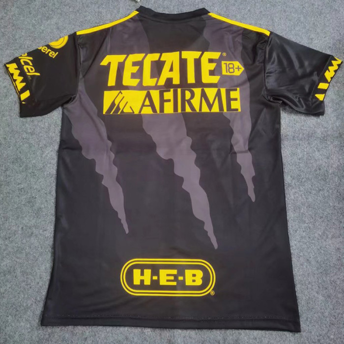 21-22 Tigres UANL Black Fans Soccer Jersey