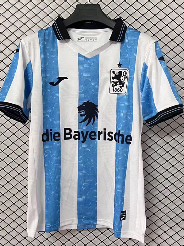 2025-26 Munchen 1860 Home Fans Soccer Jersey