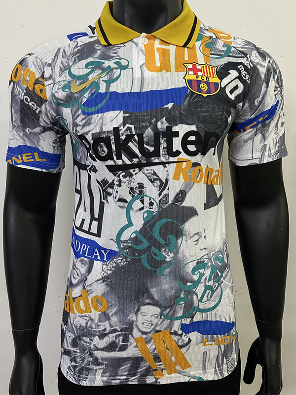 25-26 BAR Special Edition Player Version Training Shirts *黑涂鸦