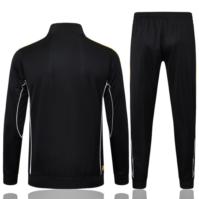 2025-26 RMA Black Kids Jacket Tracksuit #E2556(童装）