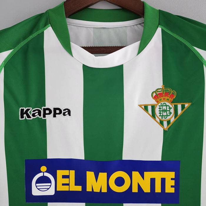 2001-2002 Real Betis Special Edition Retro Soccer Jersey
