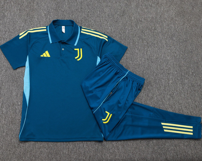 25-26 JUV Lake blue Polo Tracksuit #C2534