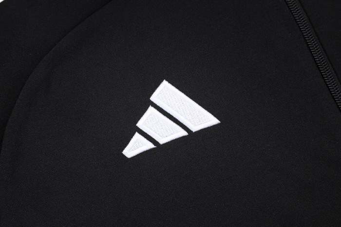 2025-26 Germany Black Jacket Tracksuit #A2573