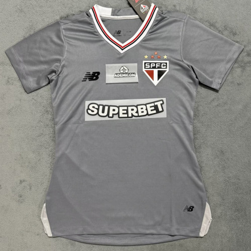 25-26 Sao Paulo Grey Women Soccer Jersey(女)