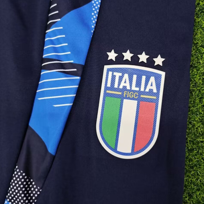 24-25 Italy Royal blue Training Long Pants (Have Pocket)