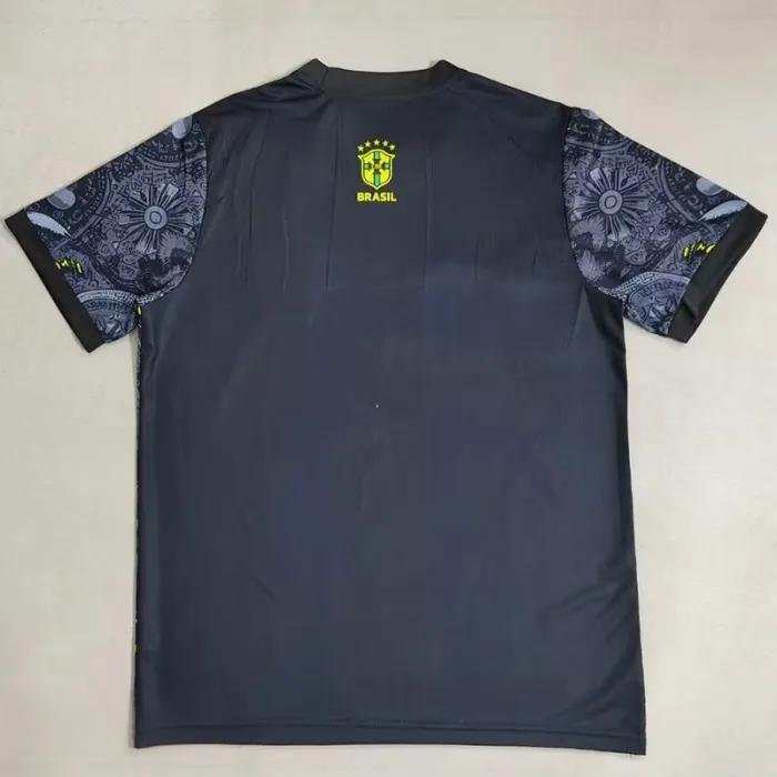 25-26 Brazil Black Red Special Edition Fans Soccer Jersey