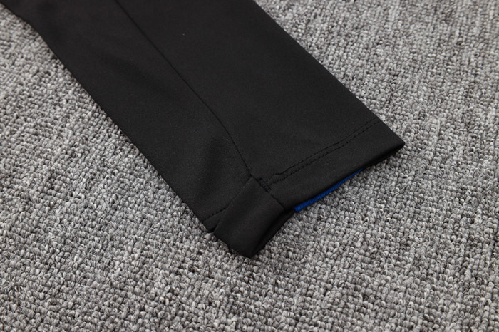 24-25 BAR Black Half Pull Tracksuit (半拉链)