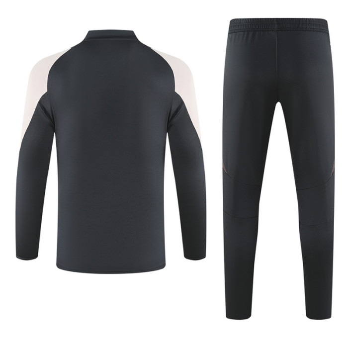 24-25 RMA Dark gray Kids Half Pull Tracksuit (童装)(半拉链)