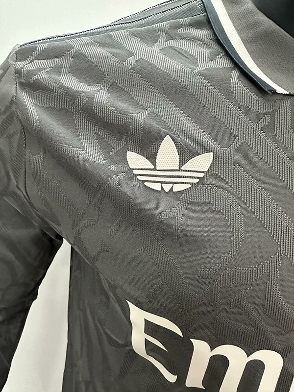 24-25 RMA Third Long Sleeve Player Version Soccer Jersey (长袖球员)