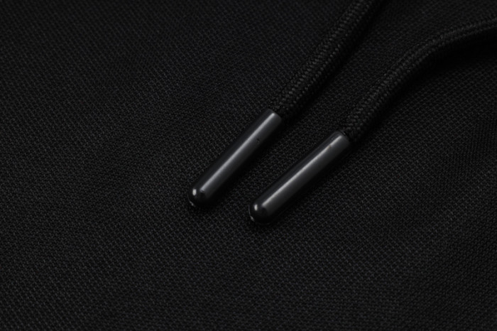 24-25 Argentina Black Hoodie Half Pull Tracksuit #F593半拉连帽