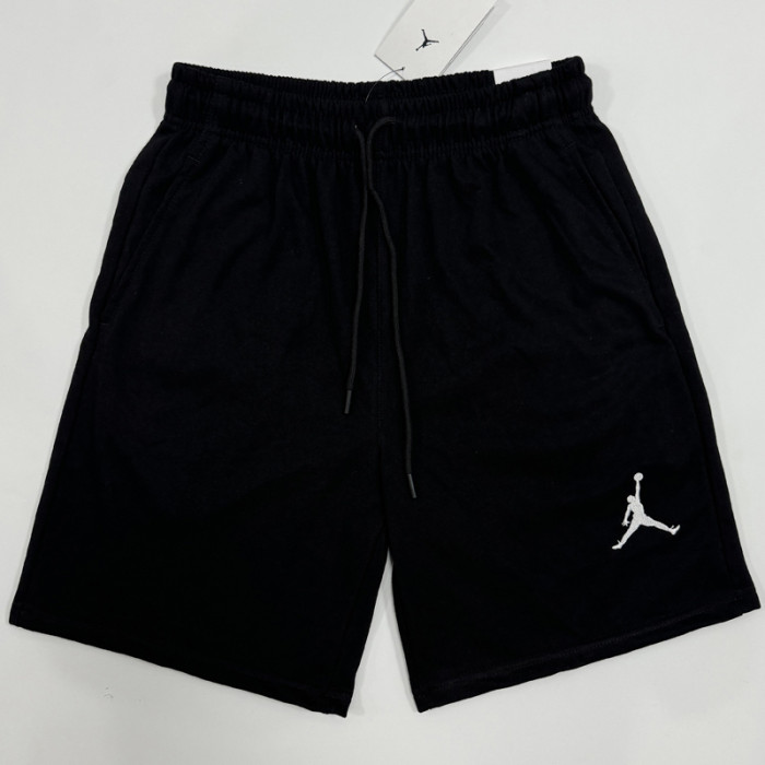 M17 Jordan Black Pure Cotton Fabric Casual Short Pants